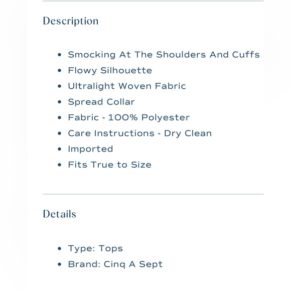 🐾Cinq à Sept Black and Blue plume print raven blue multi size S NWT - Picture 11 of 11